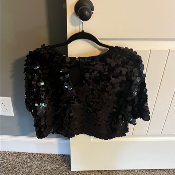 a new day Black Sequin Top - Picture 4 of 5